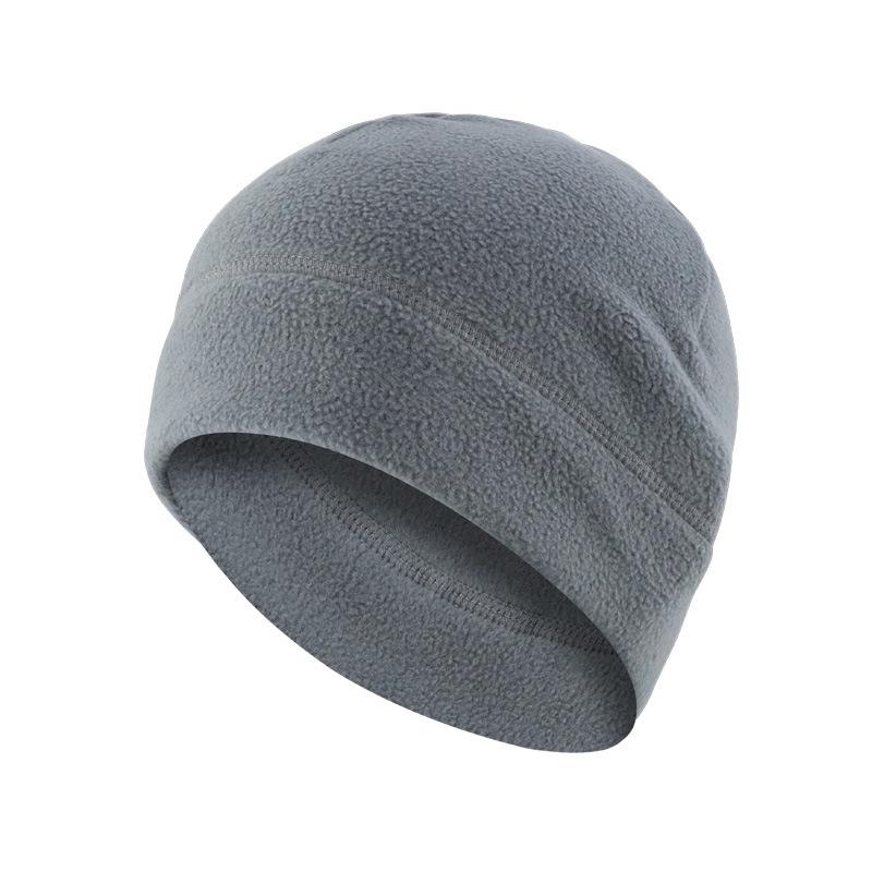 Winter Warm Fleece Beanie for Mountain Climbing, Cycling, Running & Skiing - Windproof Sports Hat