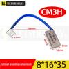 Meiersili CM3H Copper Carbon Brush, High-Voltage, Wear-Resistant, Anti-Spark Motor Brush (25x32x60)
