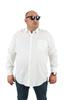 Men's Plus Size Plus Size Shirt Plus Size Men's Shirt Punteado White