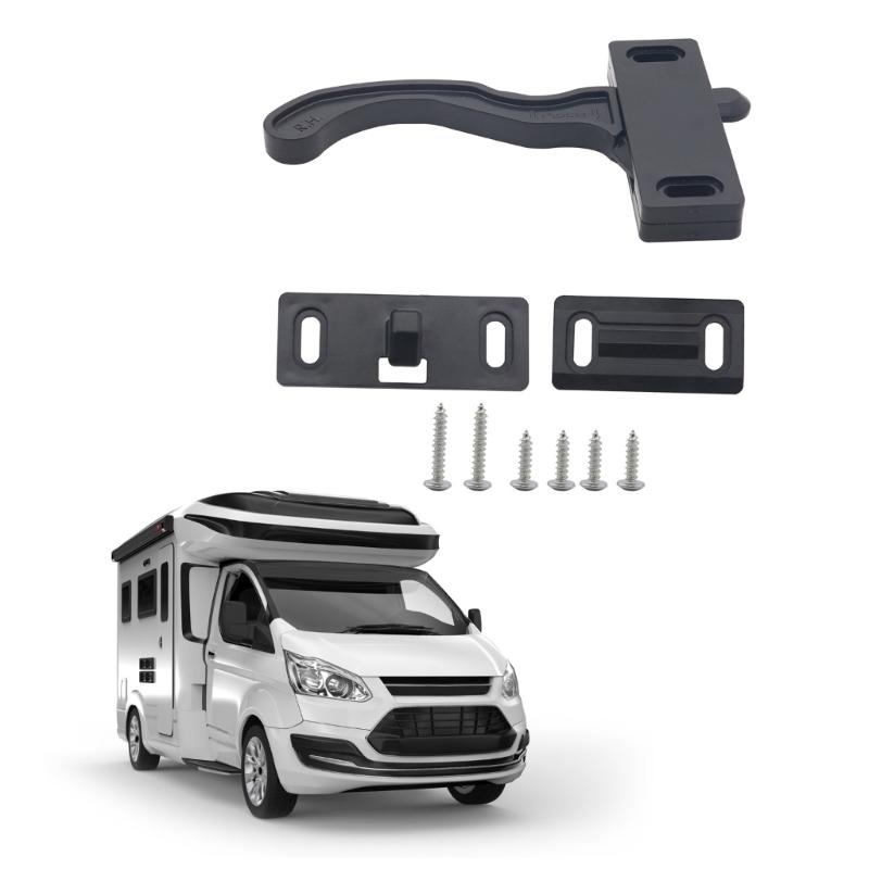 Дверная защелка для дома на колесах, комплект правой ручки, подходит для кемперов, дома на колесах, дорожная защелка для входной двери с прицепом