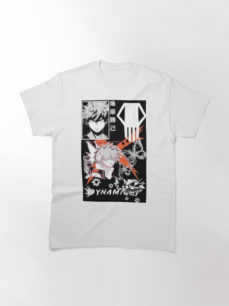 Anime My Hero Academia Katsuki Bakugo Aesthetic White Tshirt Size S4XL