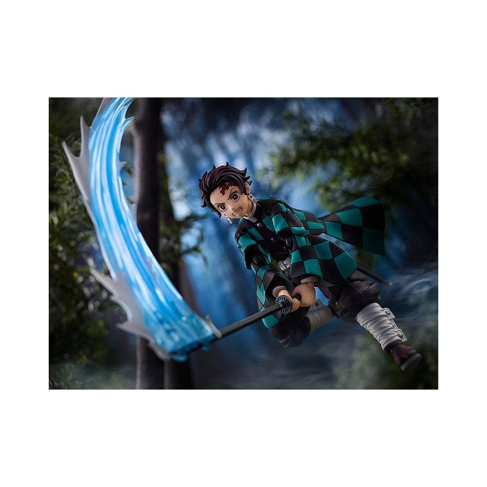 Max Factory figma Demon Kimetsu no Yaiba Tanjiro Kamado DX edition окрашенная подвижная фигурка Slayer немасштабированная ABS&PVC