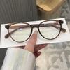 Очки формы «кошачий глаз» женские в корейском стиле с защитой от синего света, мужские очки, материал TR90, женская оправа для очков