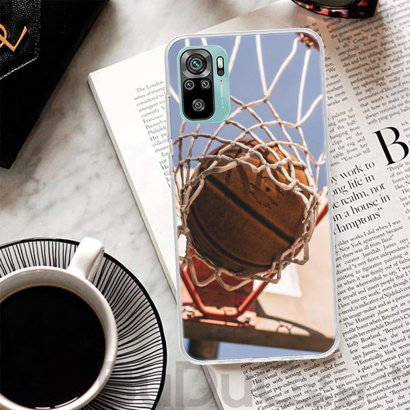 Basketball Basket Sports Cover For Xiaomi Redmi Note 14 13 12S 12 11 Pro Plus Phone Case 11S 10S 10 11E 11T 14Pro 13Pro Print Co