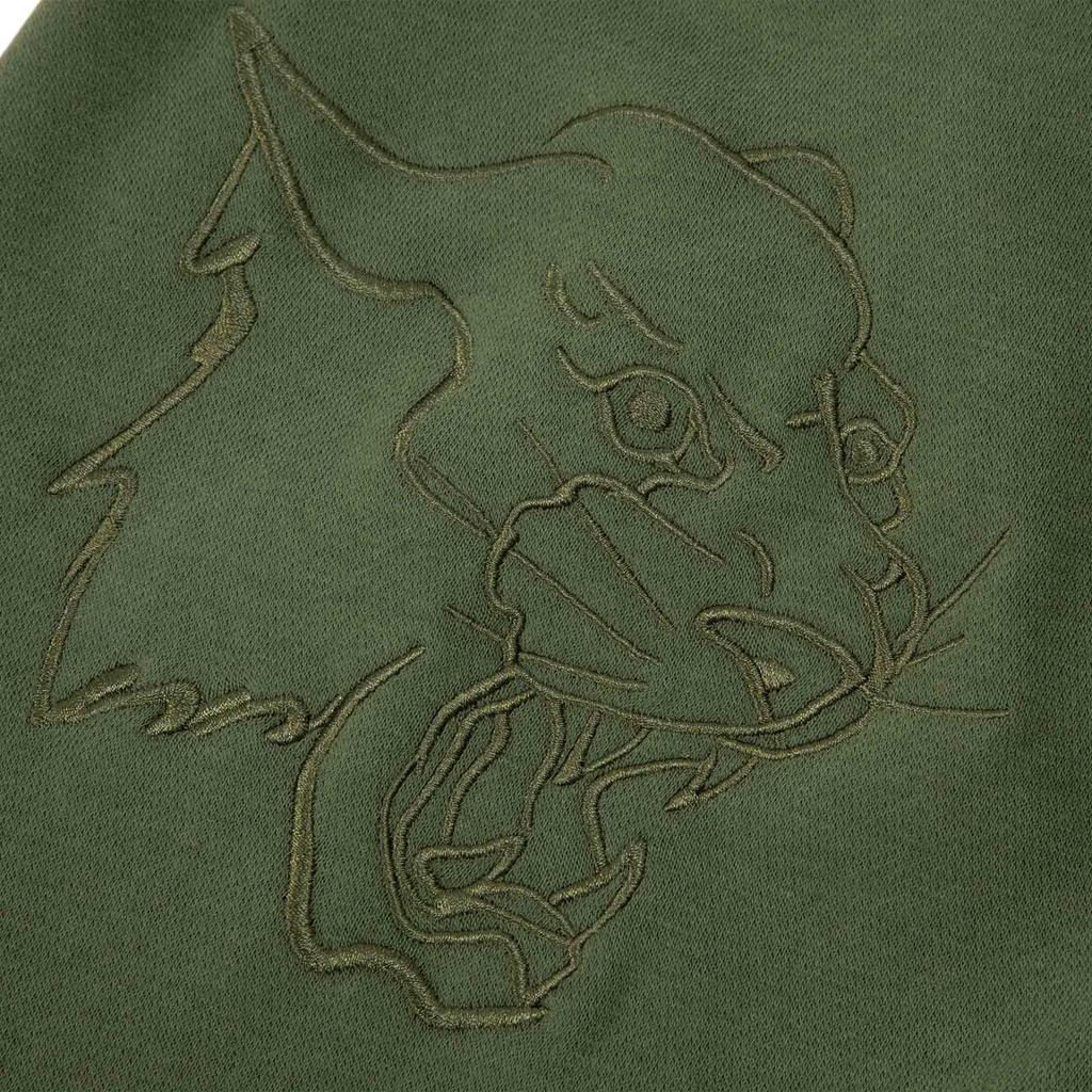 Puma Bz Cc Sweatpants Soft Comfortable Embroidered Logo Mid Waist Drawstring Casual Pants Men Pants Army-Green 625539-69