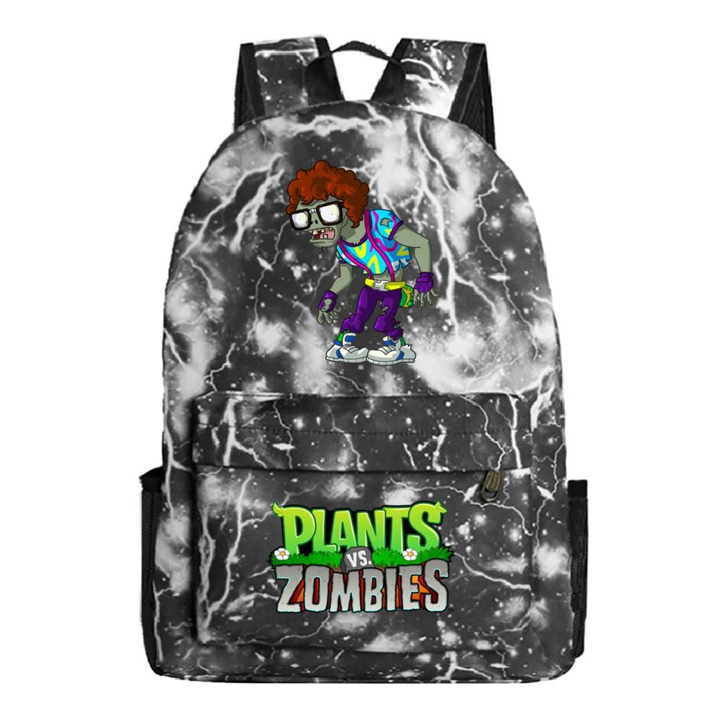 Game Merchandise Plants Vs. Zombies School Bag Casual Simple Backpack