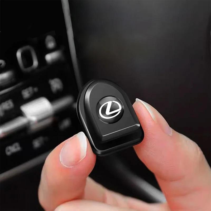 For Lexus ES NX LS RC IS250 IS300 350 LS500 CT200 NX350 LX600 NX260 GX550 2Pcs Car Interior Hooks Storage Holder Organizer AEH1