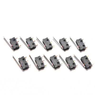 10 шт. тактовый переключатель Kw11-3Z 5A 250V микропереключатель 3-контактная пряжка