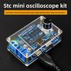Мини-осциллограф LCD для DOS, Электронный набор, Оснащенный контроллером STC8K8A, Модуль для самостоятельной сборки электронных устройств