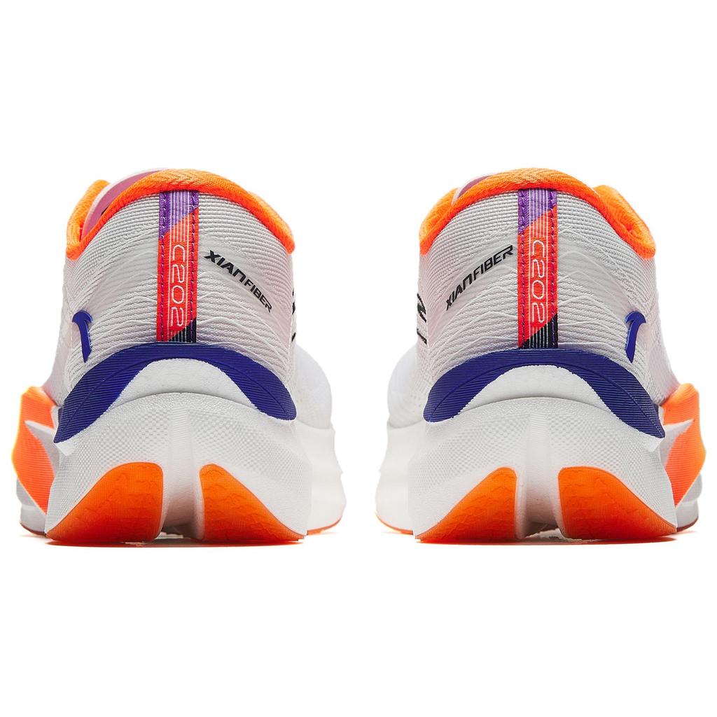 Anta C202 6.0 Sports Fashion Non-Slip Wear-Resistant Breathable Low-Top Casual Running Shoes Men Sneaker White Blue Orange 112515575-3