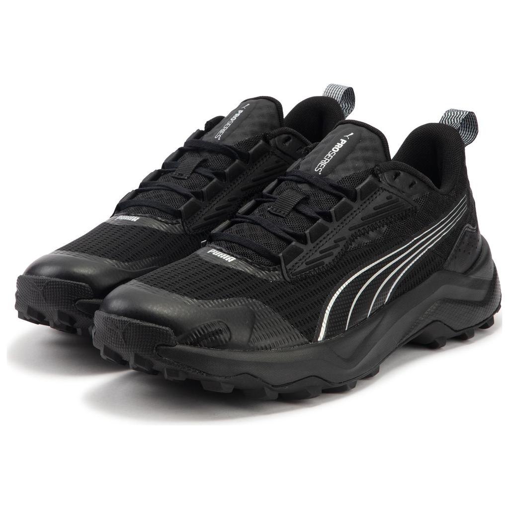 Puma Obstruct Profoam Удобные Универсальные Нескользящие Износостойкие Низкие Повседневные Кроссовки для Бега Мужские Кроссовки Черные 377888-04