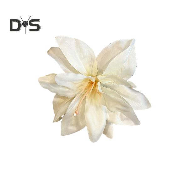 Заколка для волос с имитацией цветка, боковая челка, невыцветающая заколка, декоративная надежная женская заколка для волос, аксессуар для волос