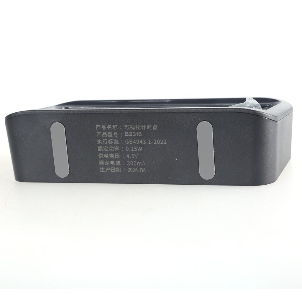 Визуальный таймер с цифровым будильником, обратный отсчет 60 минут, регулируемая яркость, дисплей температуры для кухни