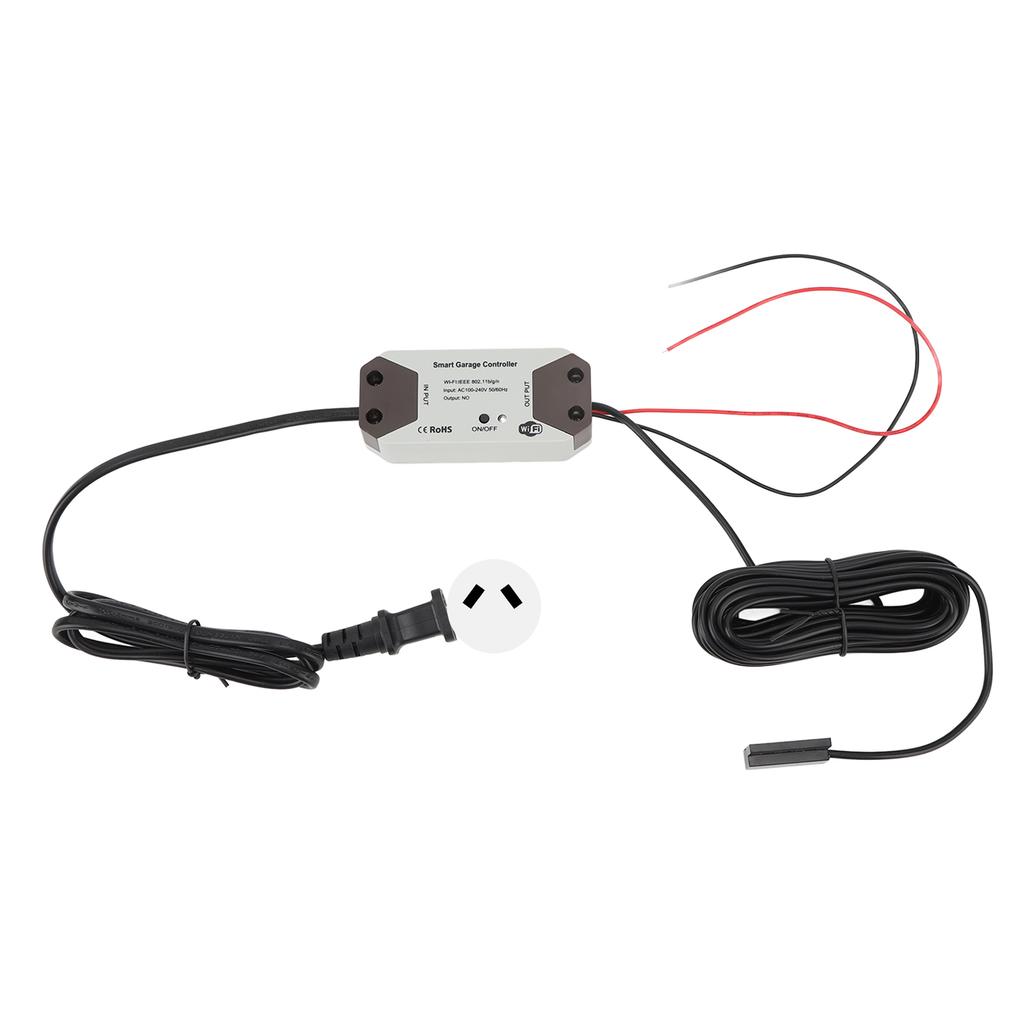 Smart Garage Controller 100?240V ABS Smartphone App Control Wifi Smart Garage Door Opener Remote