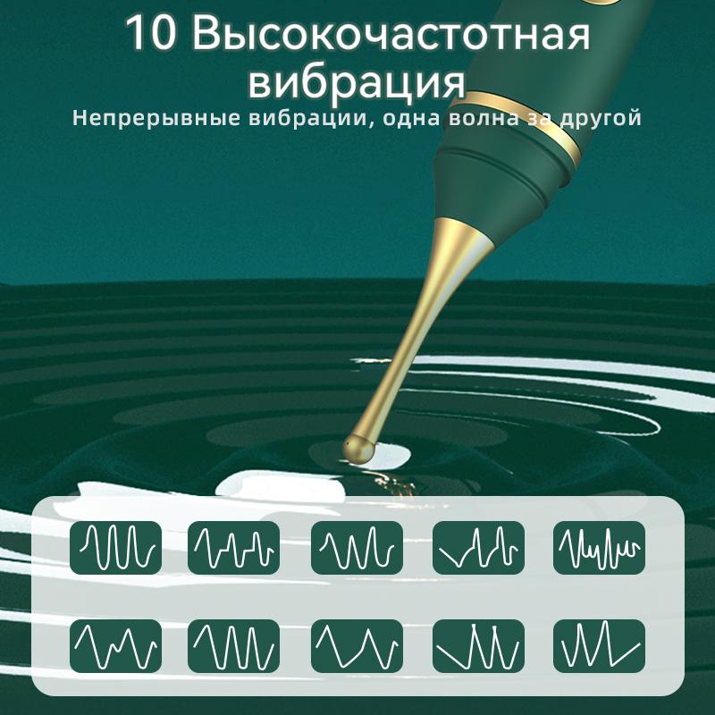 Powerful Vibrating Clitoral and G-Spot Stimulator Orgasm Pen Vibrator Sex Toy Women's Female Sex Toy Masturbation Adult Products