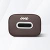 Leather Car Tissue Box Hanging Vehicle Storage Bag For Jeep Wrangler JL Renegade Grand Compass Gladiator Cherokee Patriot Willys AJQ1