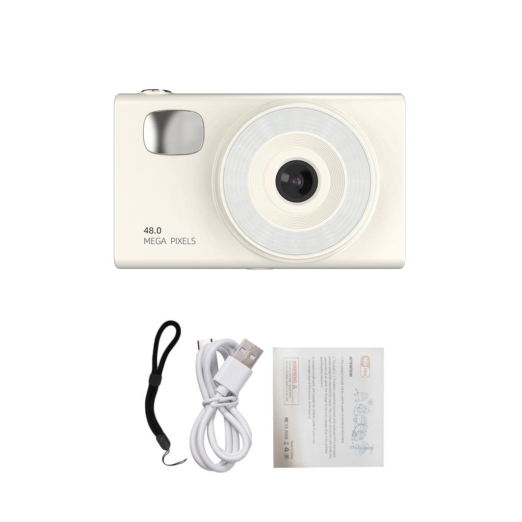 1080P Digital Camera Digital Video Camera 48MP 2.8 Inch Screen Auto 16X Zoom Built-in LED Fill Light for Teens Students Friends