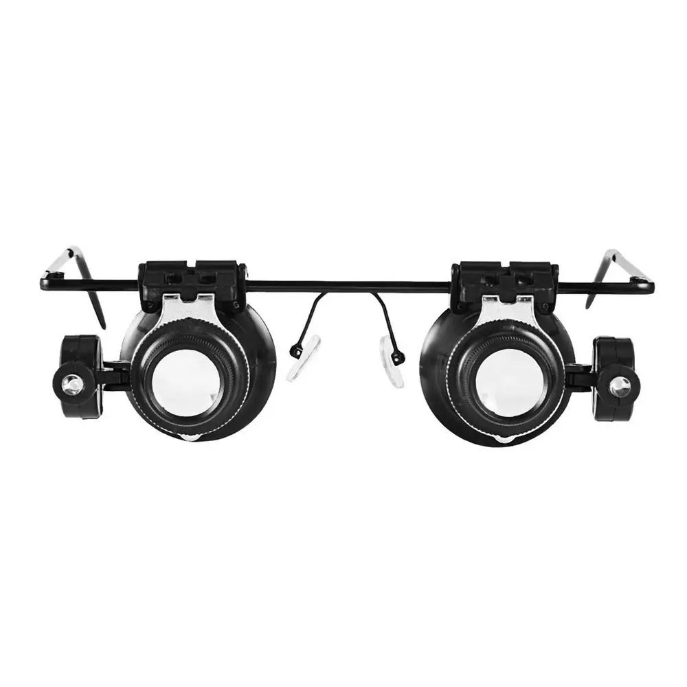 Headband Mount 20X Magnifier Double Eye Glasses  Jewelry Appraisal