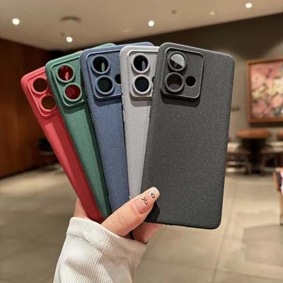 Для Moto Edge 40 Neo тонкий силиконовый противоударный мягкий чехол из песчаника для Motorola G04 G24 G34 G84 G54 Edge Plus матовая защитная задняя крышка из ТПУ, бампер