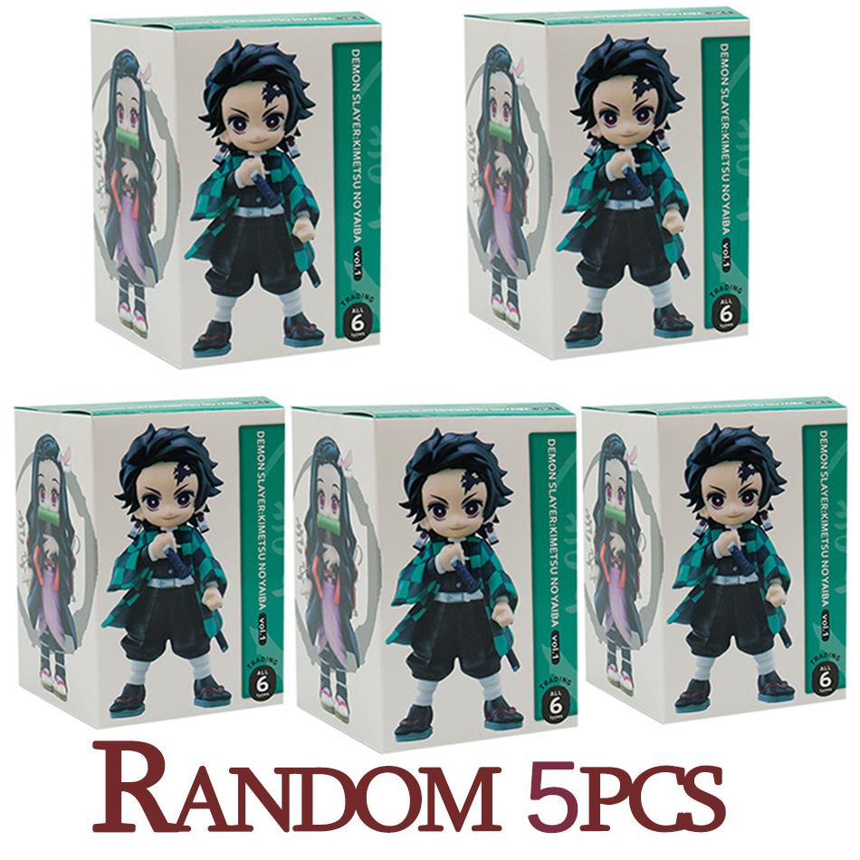 Горячий MINISO Оригинальный Bushiroad Palverse D emon Slayer: Клинок, рассекающий демонов Аниме Фигурка Сюрприз-бокс Том 1 Украшение Игрушка Подарок