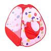 3 Палатка Ball House Складной Узор В Горошек Туннель Для Подарков В Помещении Удобное Хранение Воздухопроницаемый Шариковый Бассейн [Содержит PCS] Детский