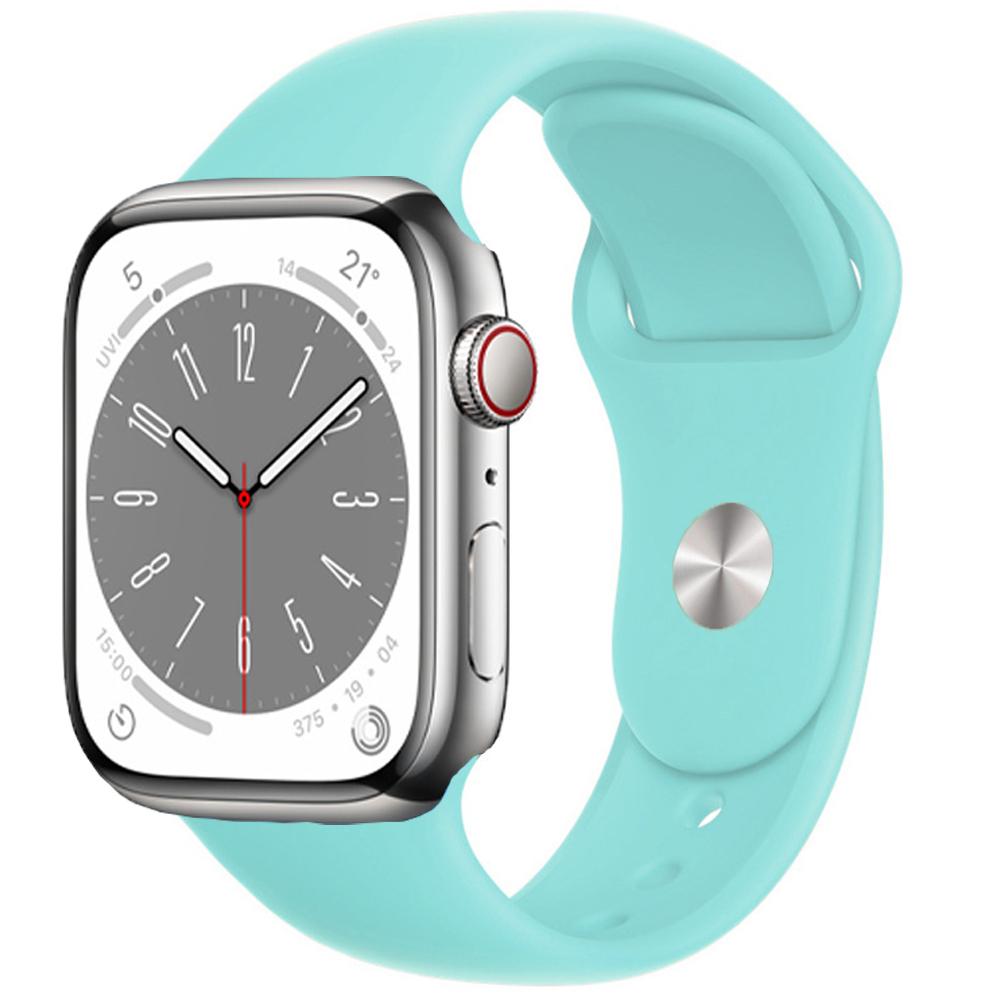 Силиконовый ремешок для Apple Watch Band 49 мм, 45 мм, 44 мм, 42 мм, 41 мм, 40 мм, 38 мм, ремешок для часов, браслет, ремешок iWatch Series 8, 7, 6, 5, 4, 3 SE, ремешок