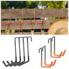 4Pcs Heavy Duty Rafter Hangers Hooks Wall Mounted Garage Ladder Storage Hooks  Garden