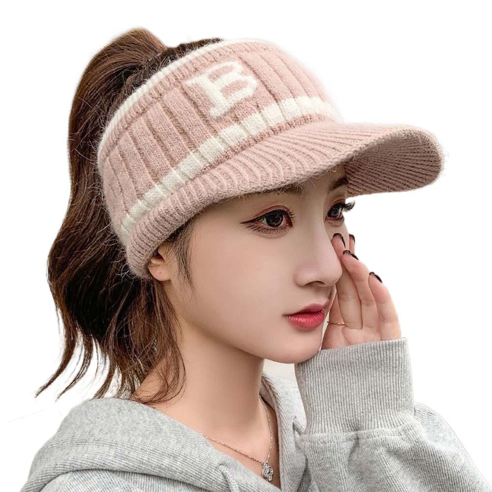 Кепка для бейсбола для девочек с открытым верхом, Шапка-бини с ветрозащитными наушниками, Женская бейсболка, Для активного отдыха, Для велоспорта