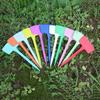 10Pcs/Set Plant Labels Waterproof Insert Design Solid Color T-Shape Plastic Plant Tags for Gardening