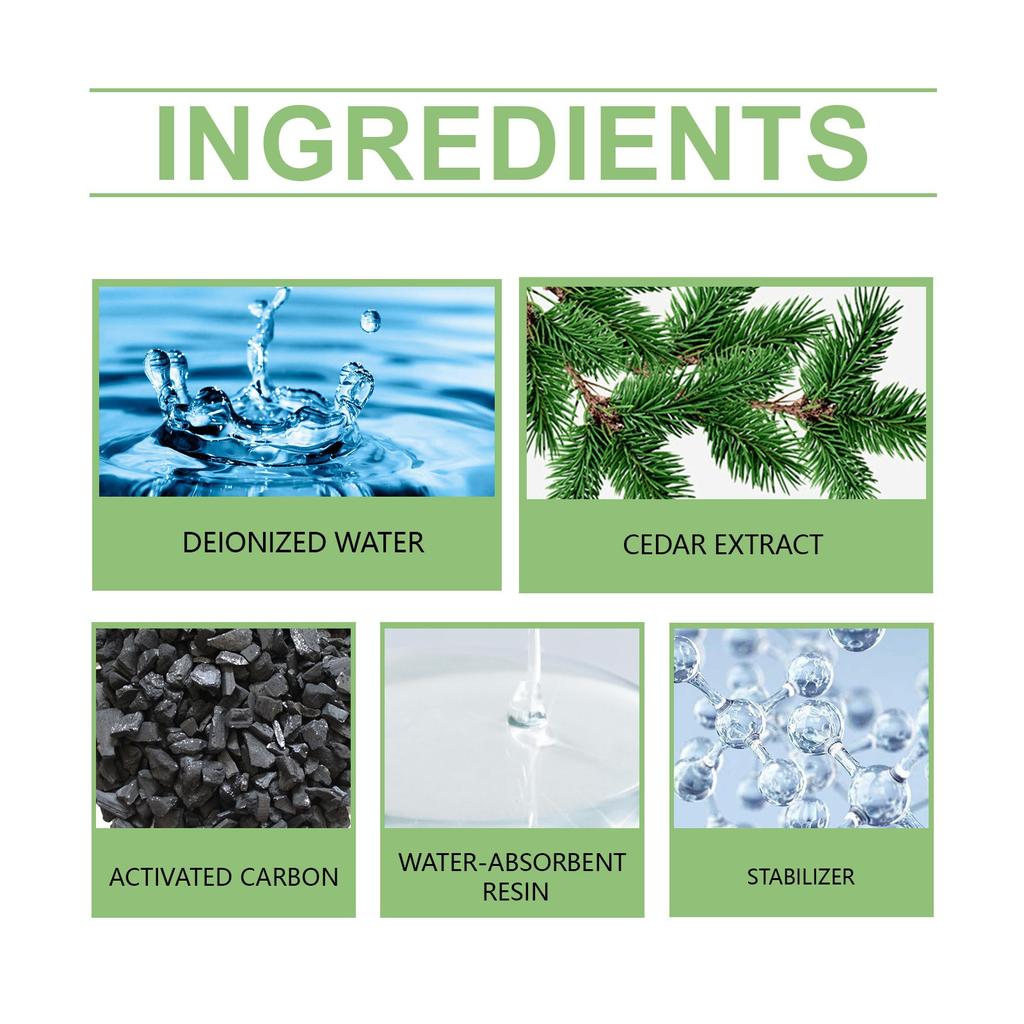 Коробка с агентом для удаления запахов New House Odor Removal Agent Purifier Deodorant Odor Removal 2ml