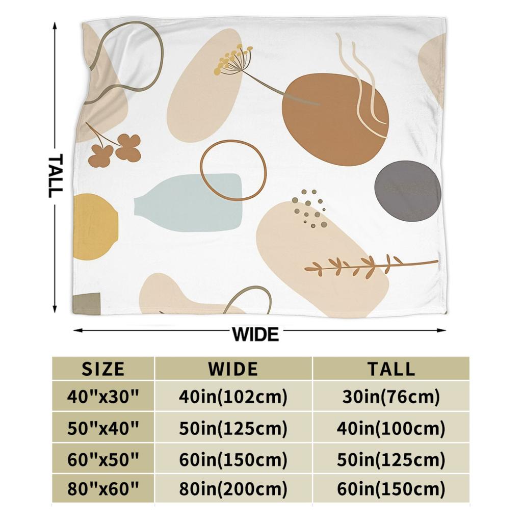 Bohemian pattern Flannel Blanket Winter Warm Soft Throw Blanket for Kids Living Room Funny Bedspread Sofa Bed Cover