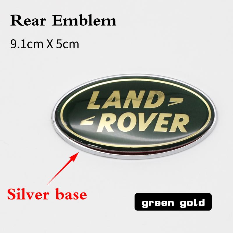 3D ABS Car Front Grille Hood Badge Emblem Original Lid Logo For Land Rover Evoque Discovery Defender L320 L322 L405 L494 Vogue P FG2