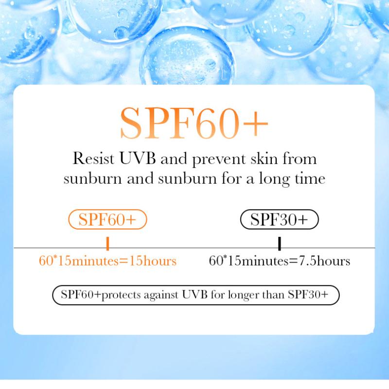 SPF60 + Солнцезащитный крем 40 г SADOER Isolation UV Protection Солнцезащитный крем