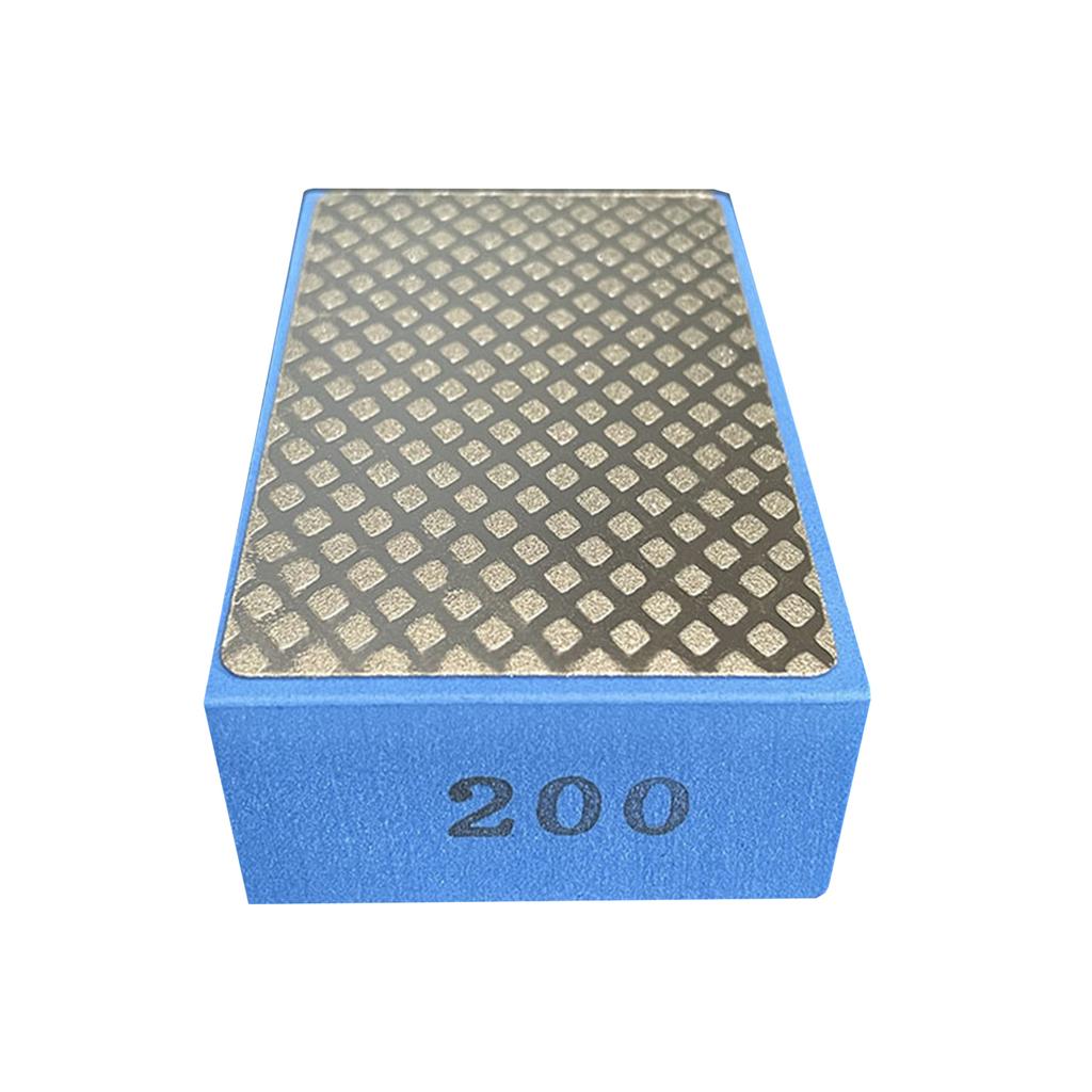 Diamond Hand Pad Sanding Block Sharp Glass Grinding Polishing Pad Sanding Block Backing Hand-Held Sanding Block for Tile