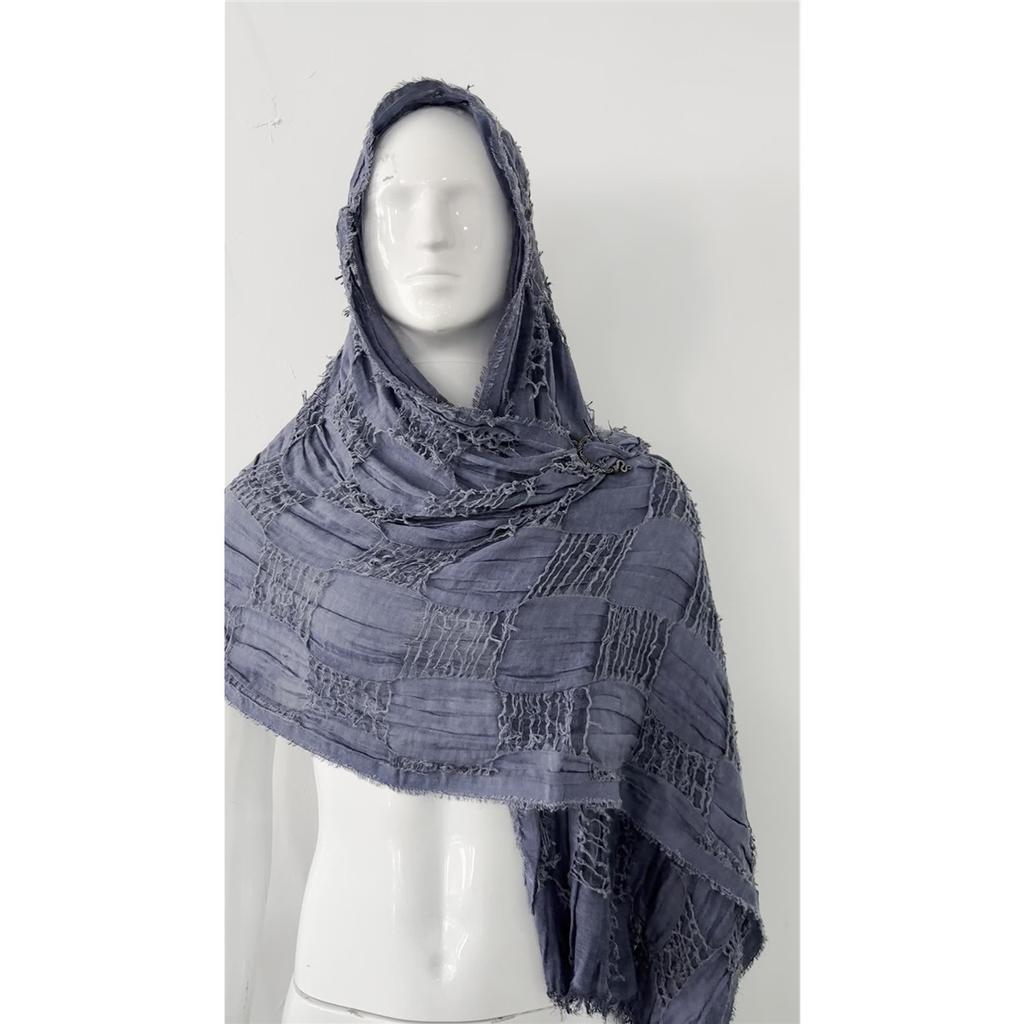 Средневековый рыцарь Ренессанс Ретро Плащ с капюшоном Шарф