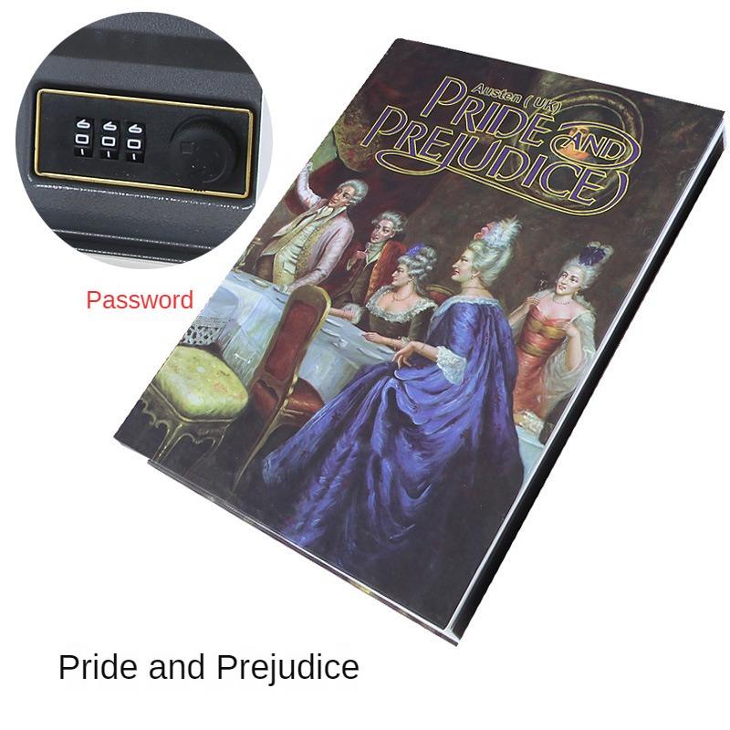 Книга-симулятор Творческая безопасная забавная книжная коробка Сейф с паролем