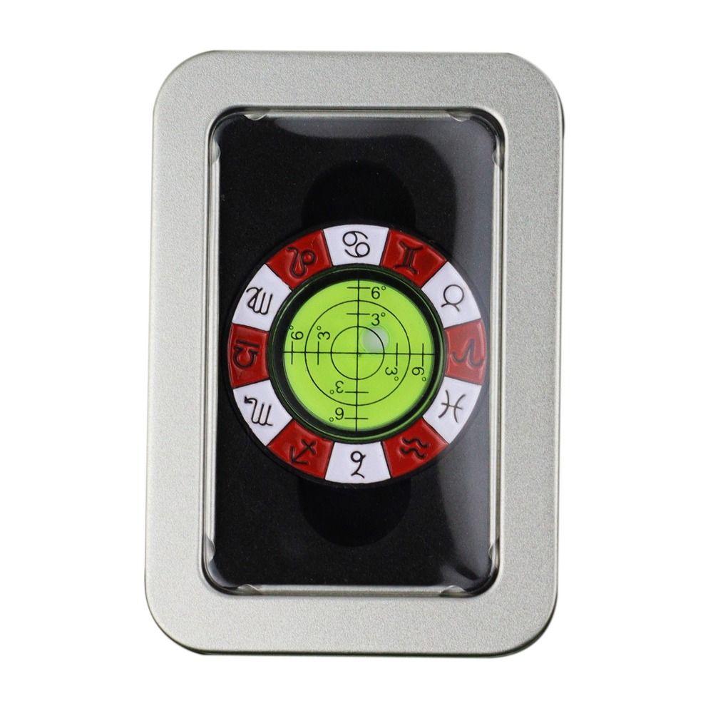 High Precision Level Reading Ball Marker Level Reading Golf Ball Marker  Golfer Gift
