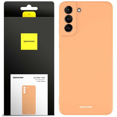 Силиконовый чехол Sc для Galaxy S21+ Оранжевый