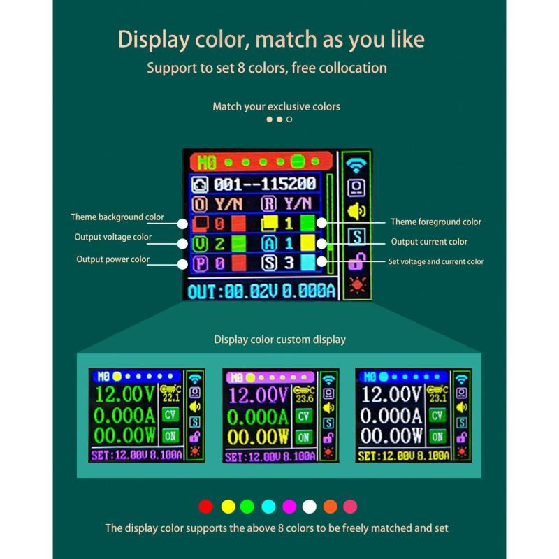 Блок питания постоянного тока 60 В 8 А 480 Вт понижающий модуль с ЖК-экраном устройство поддержания постоянного напряжения/тока простое управление