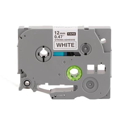 12мм 0,5дюйма Ламинированная лента для этикеток с сильным клеящим слоем TZ231 Китайский стандарт для Brother