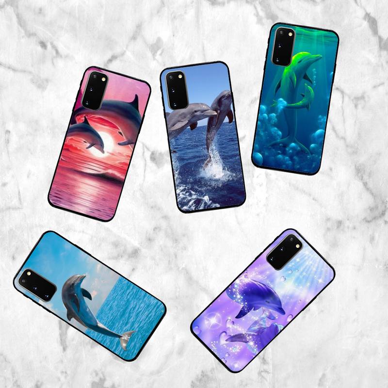 Чехол для телефона «Дельфин» для Samsung Galaxy S7 Edge Plus S9 S20Plus S20ULTRA S10lite S225G S10