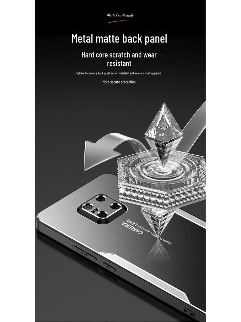 Металлический чехол для Huawei Mate 20 Pro: Защита от выпадения, комплексный, стильный дизайн для мужчин