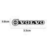 AALD1 Car Audio Decorate 3D Aluminum Badge Emblem Sticker For Volvo XC60 V40 XC40 V60 XC90 S60 V70 S90 CX70 V90 EX90 S80 EX30 AWD V50