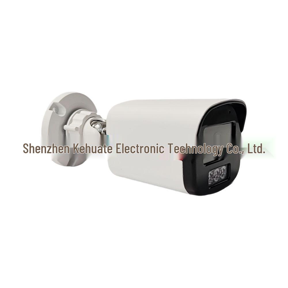 Водонепроницаемая уличная POE сетевая камера с аудио, 4 Мп/5 Мп/8 Мп, полноцветная, двойная подсветка