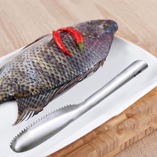 Stainless Steel Fish Scale Remove Scraping Fast Cleaning Peeler Scraper Tool
