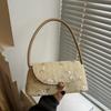 Fashion Small Shoulder Bag Women's Straw Woven Handbag Purse Raffia Bag Summer Beach Hobo Crossbody Bag CLE
