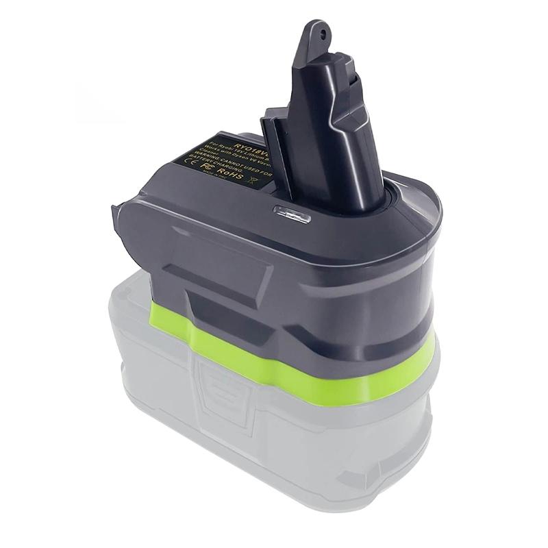 Адаптер батареи для аккумулятора Ryobi 18V для преобразования в для пылесоса Dyson V6 V7 V8 Animal, Адаптер для пылесоса Dyson