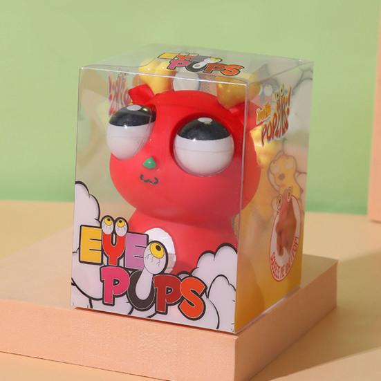 Игрушка-фиджет Творческий Забавный Глазной Яблоко Взрыв Сжимаемая Игрушка Форма Дракона Снятие Стресса Фиджет