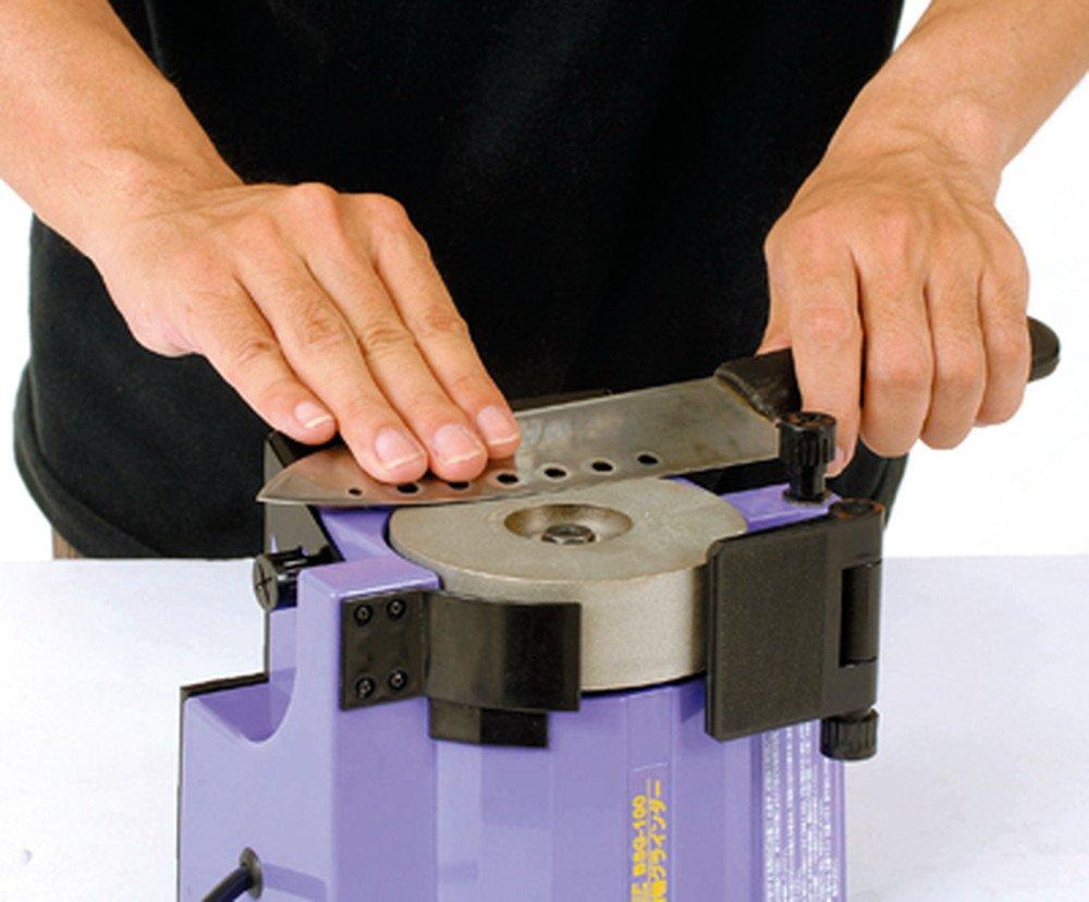 Ichinen Access Tool Division, Ichinen Access RELIEF Power Tool BSG-100 Double-Sided Electric Blade Grinder with 50205 Diamond Grinding Stone