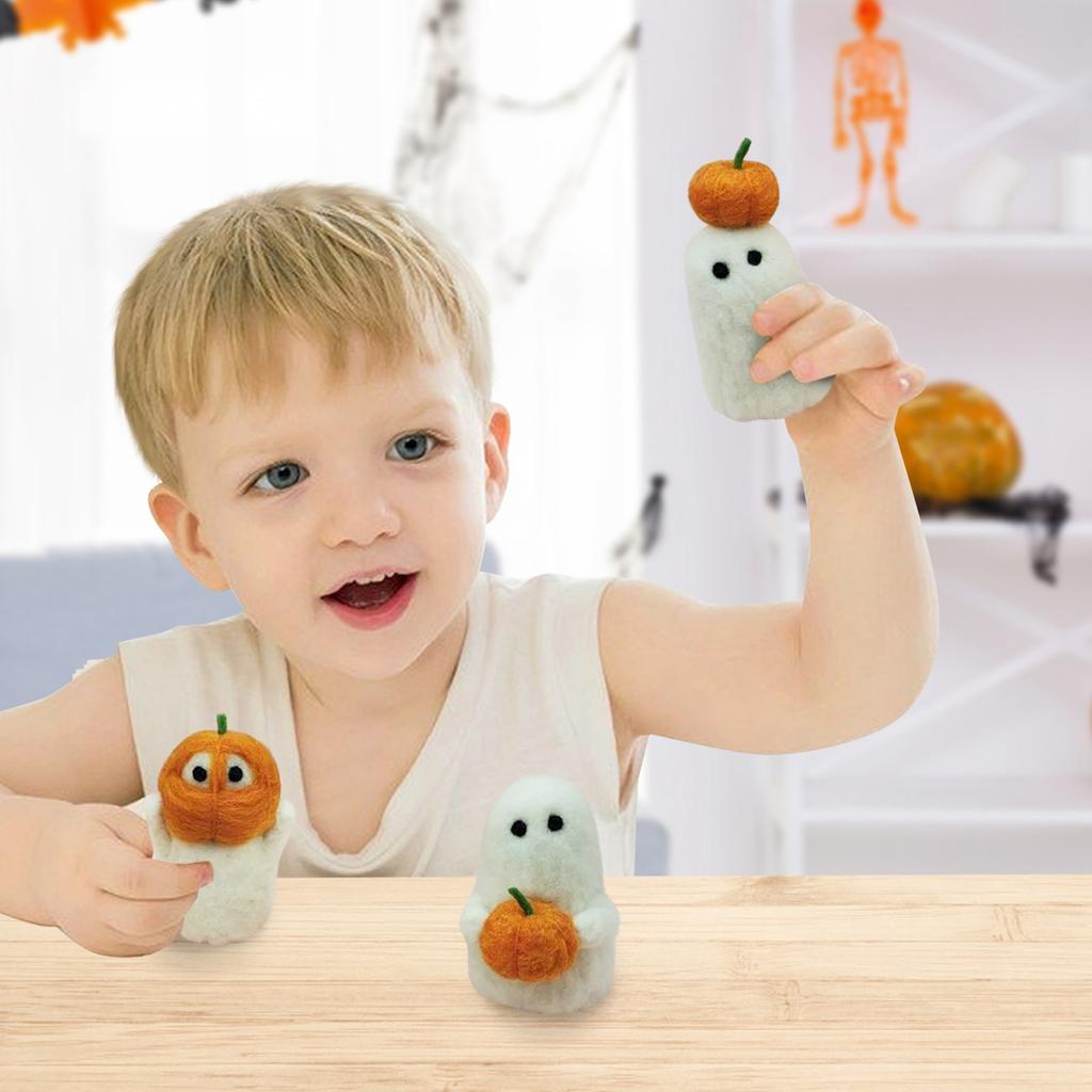Knitted Ornaments, Creative Halloween Knitted Handicrafts
